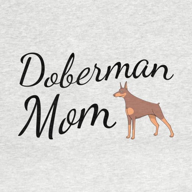 Doberman Dog Mom by tribbledesign